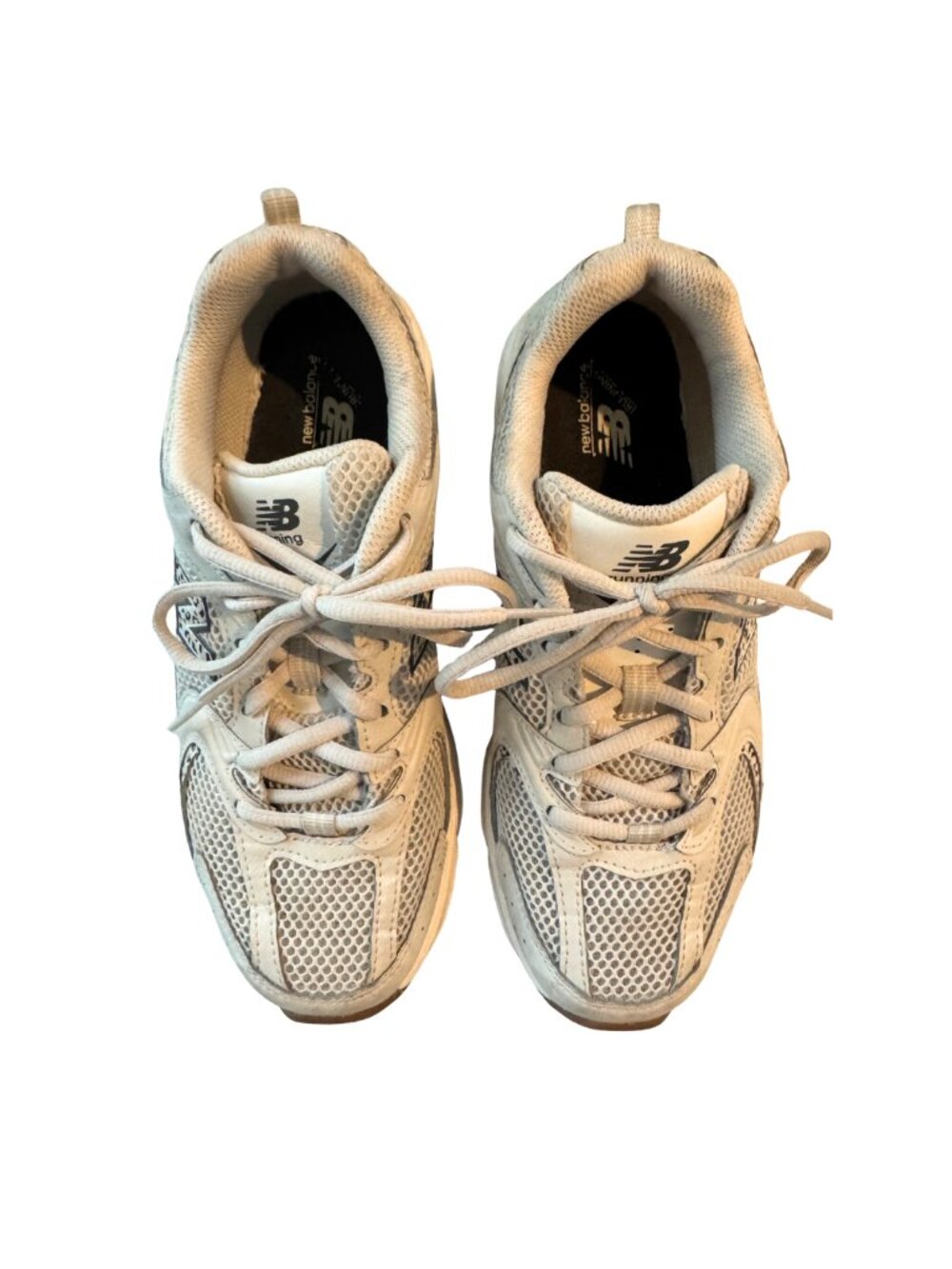 New Balance 530 sneakers in beige and leopard print Women’s size 7 - Picture 3 of 10